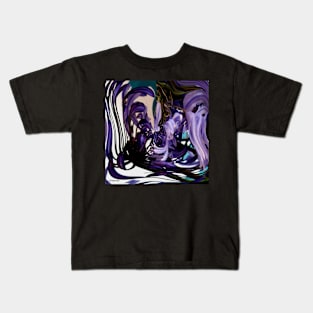 Stocksom Agapanthas Swirl Kids T-Shirt